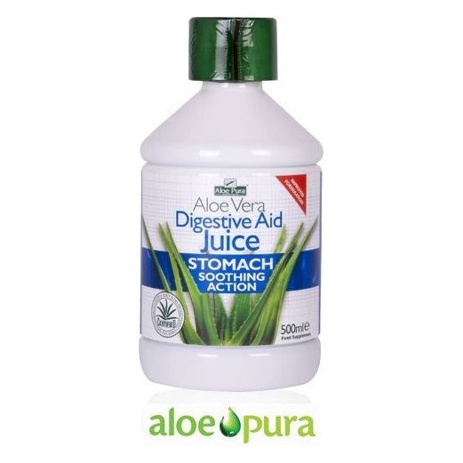Aloe Pura Aloe Vera Digestive Aid (Peppermint and Chamomile) Juice - 500ml