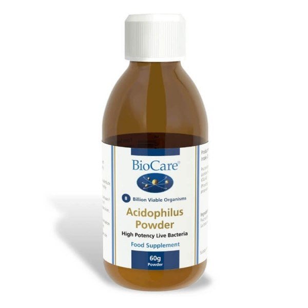Biocare Acidophilus Powder (Probiotic) - 60g Powder