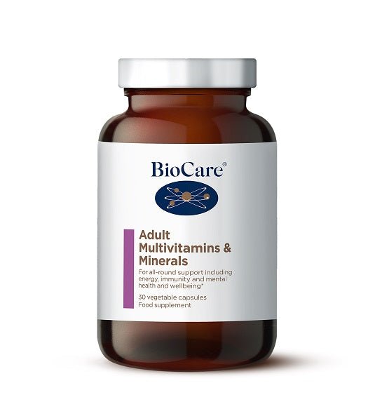 Biocare Adult Multivitamins & Minerals - 30 caps