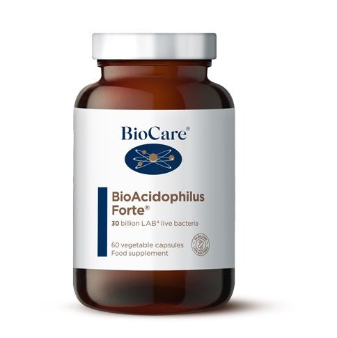 Biocare BioAcidophilus Forte (Probiotic - 30 billion per capsule) - 60 Veg Cap