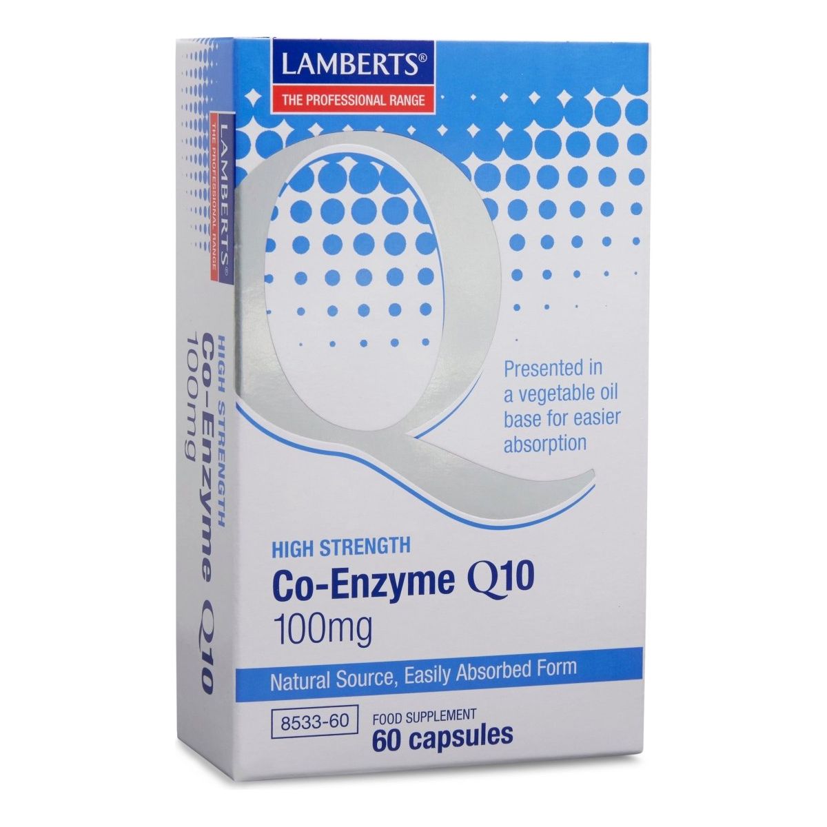 Lamberts Co Enzyme Q 10 100mg - 60 Caps