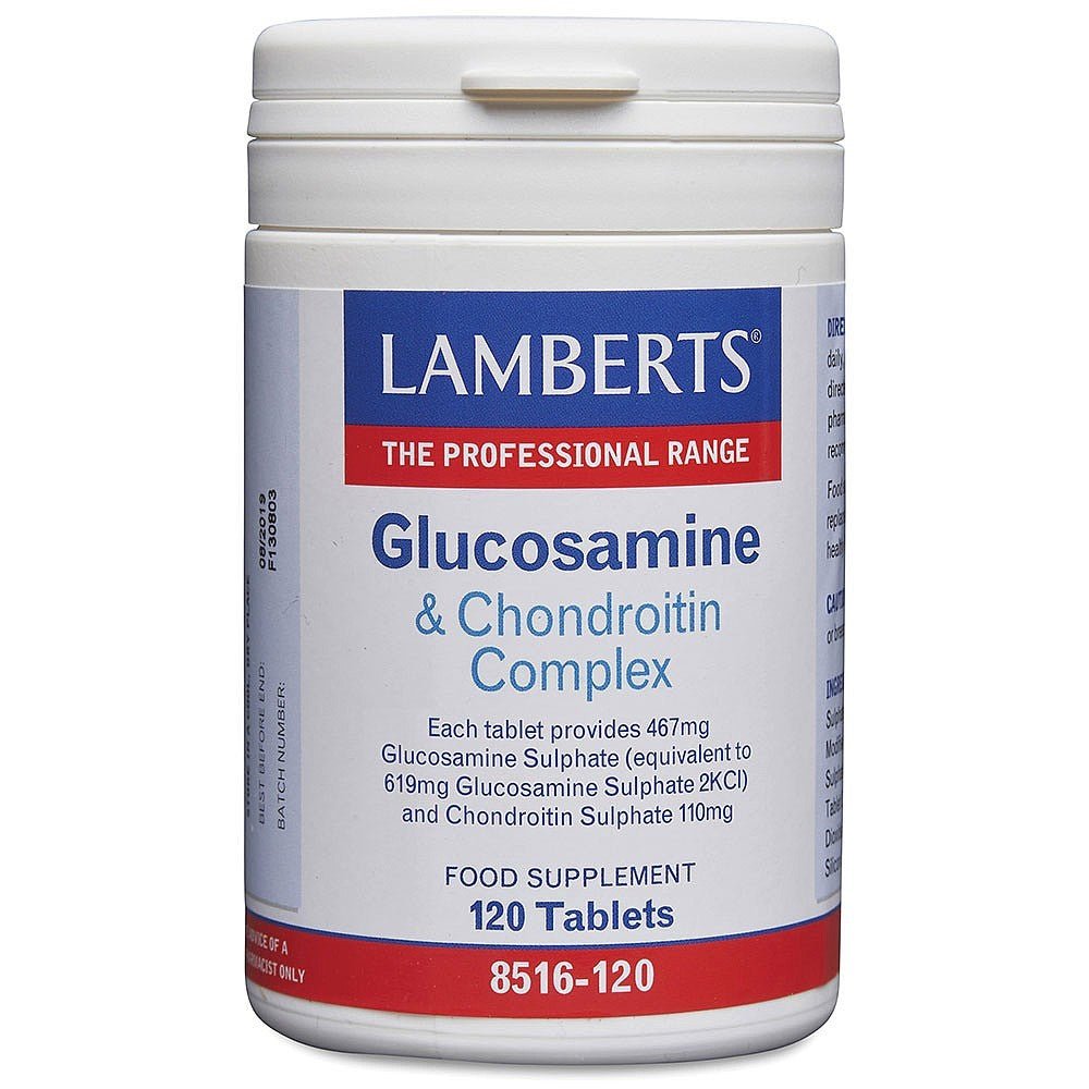 Lamberts Glucosamine & Chondroitin Complex - 120 Tabs (now called Omega Phytodroitin)