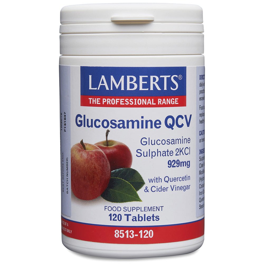 Lamberts Glucosamine with Quercetin and Cidar Vinegar - 120 Tabs