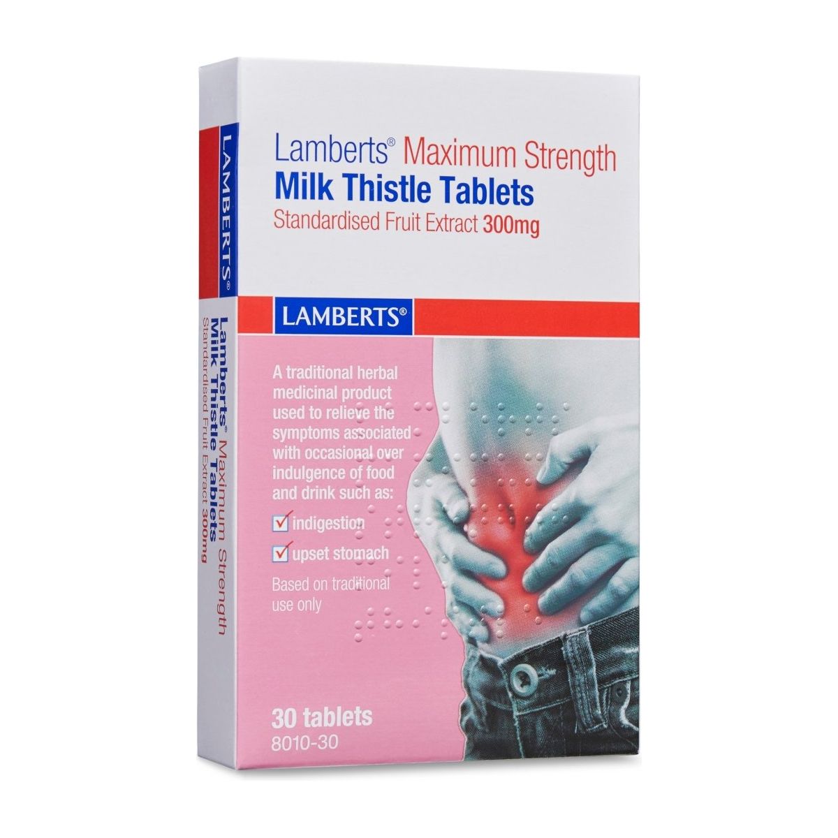 Lamberts Maximum Strength Milk Thistle Tablets - 30 Tabs