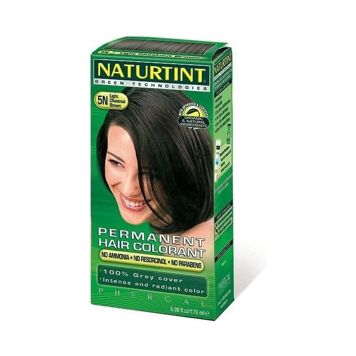 Naturtint Permanent Hair Dye (Colorant) - Light Chestnut Brown 5N - 150ml