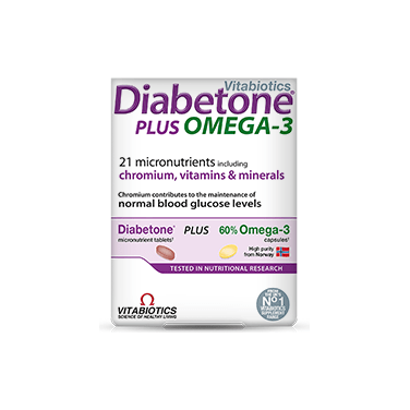 Vitabiotics Diabetone Plus - 28 tabs + 28 tabs
