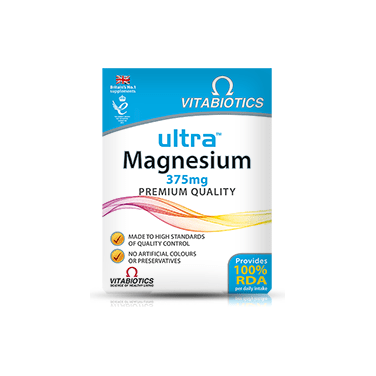 Vitabiotics Ultra Magnesium - Double Pack - 120 tabs