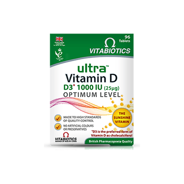 Vitabiotics Ultra Vitamin D - Double Pack - 192 tabs