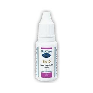 Biocare Nutrisorb Vitamin D3 (formerly Bio-D) 400iu - 15ml