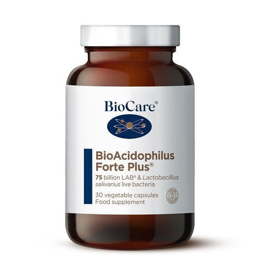 Biocare BioAcidophilus Forte Plus® (Probiotic - 75 billion per capsule) - 30 Veg Cap