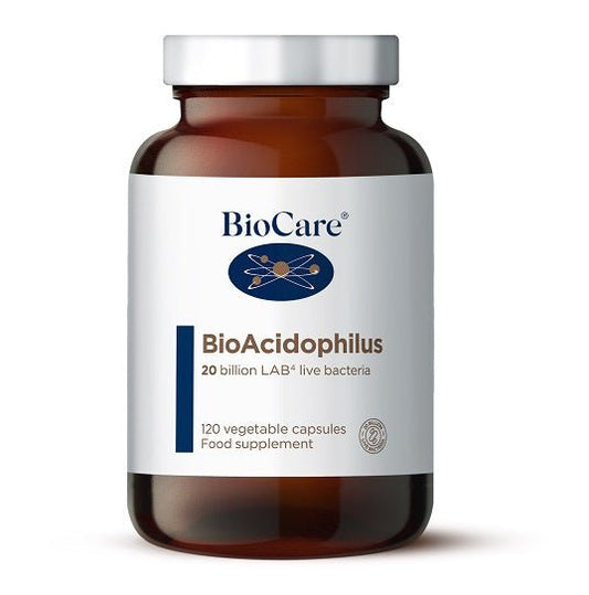 Biocare BioAcidophilus  (Probiotic - 10 billion per capsule) - 120 Veg Cap