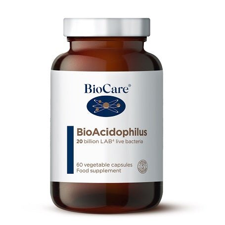 Biocare BioAcidophilus  (Probiotic - 10 billion per capsule) - 60 Veg Cap