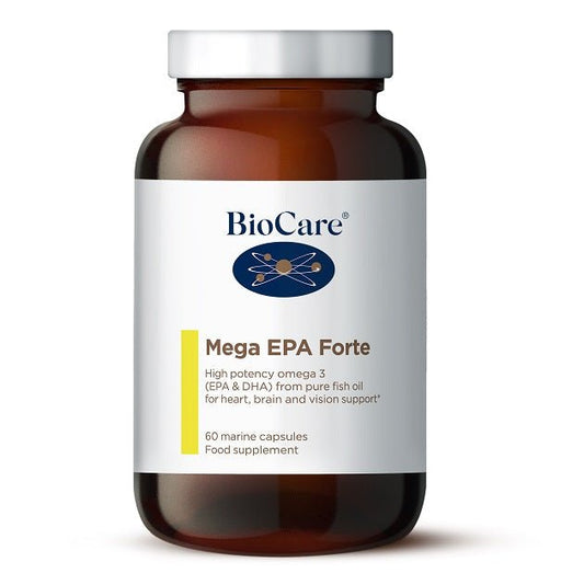 Biocare Mega EPA Forte (Omega-3 Fish Oil) - 60 Marine Cap