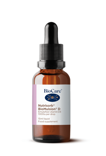 Biocare Nutrisorb® Liquid BioMulsion® D (1000iu) - 15ml Liquid (previously 10ml)