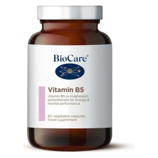 Biocare Vitamin B5 (formerly Magnesium Plus Pantothenate) - 60 Veg Cap