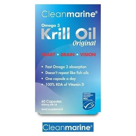 CleanMarine Krill Oil 509mg - 60 Gel Caps