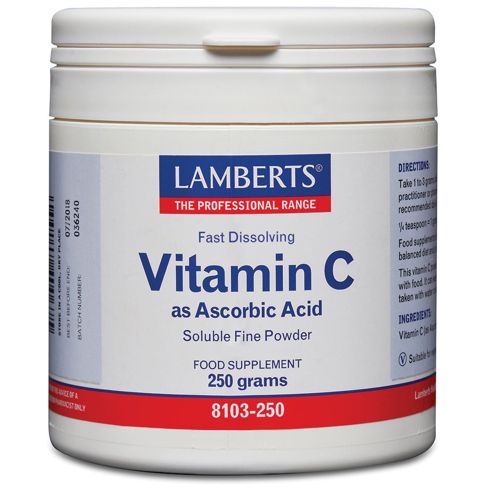 Lamberts Ascorbic Acid  - 250g Powder