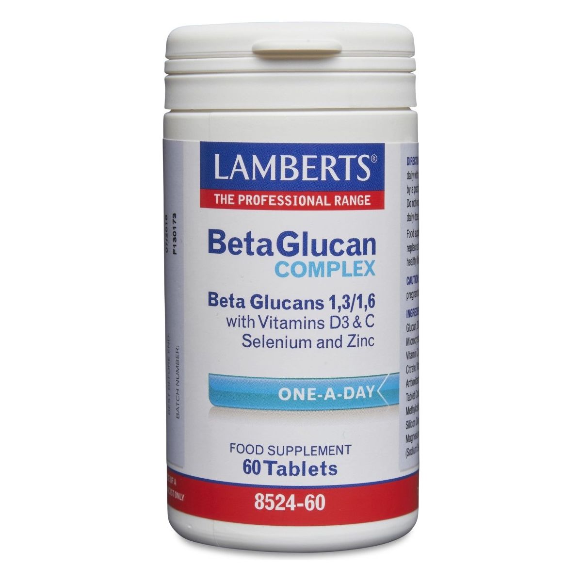 Lamberts Beta Glucan Complex - 60 Tabs