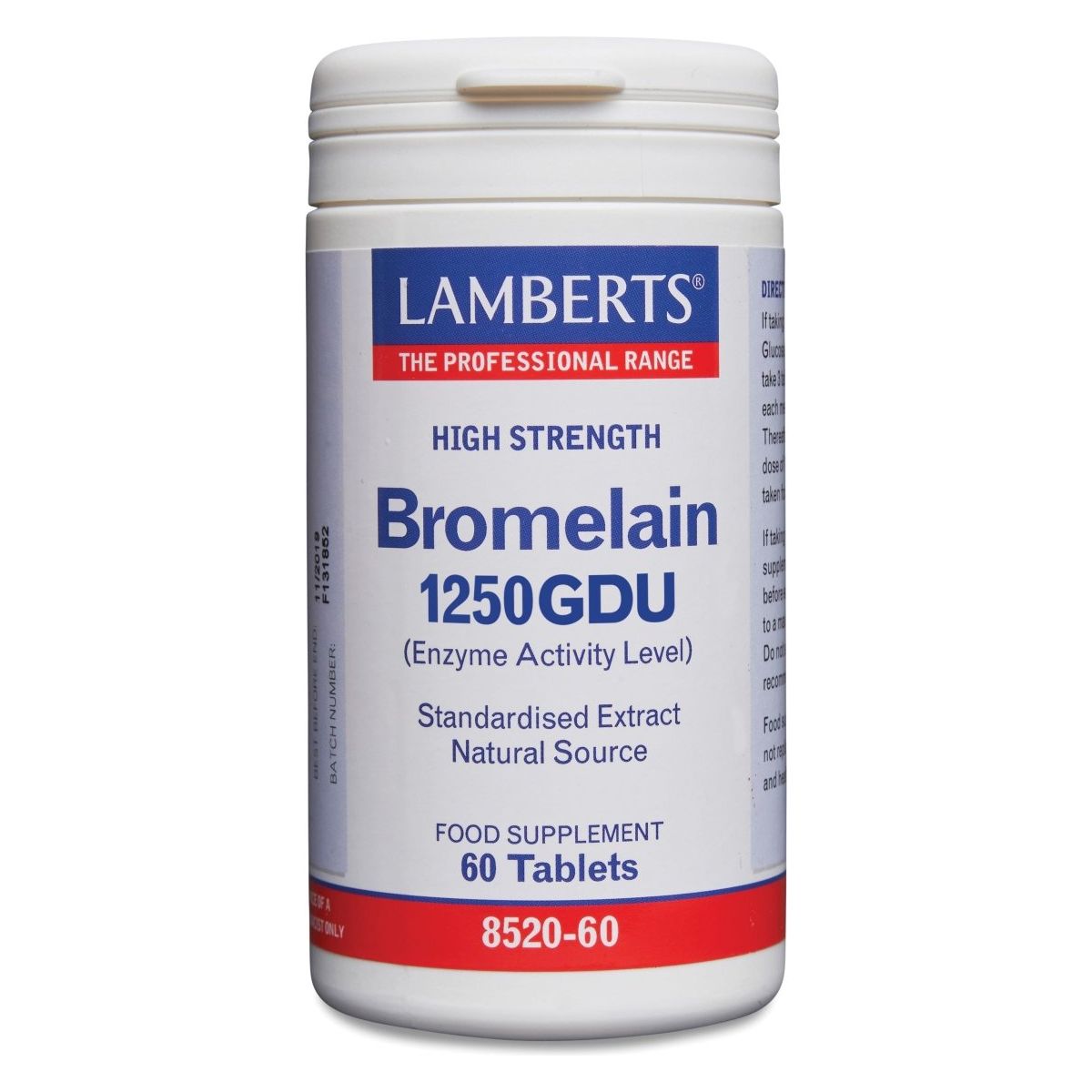 Lamberts Bromelain 1250 Gdu - 60 Tabs