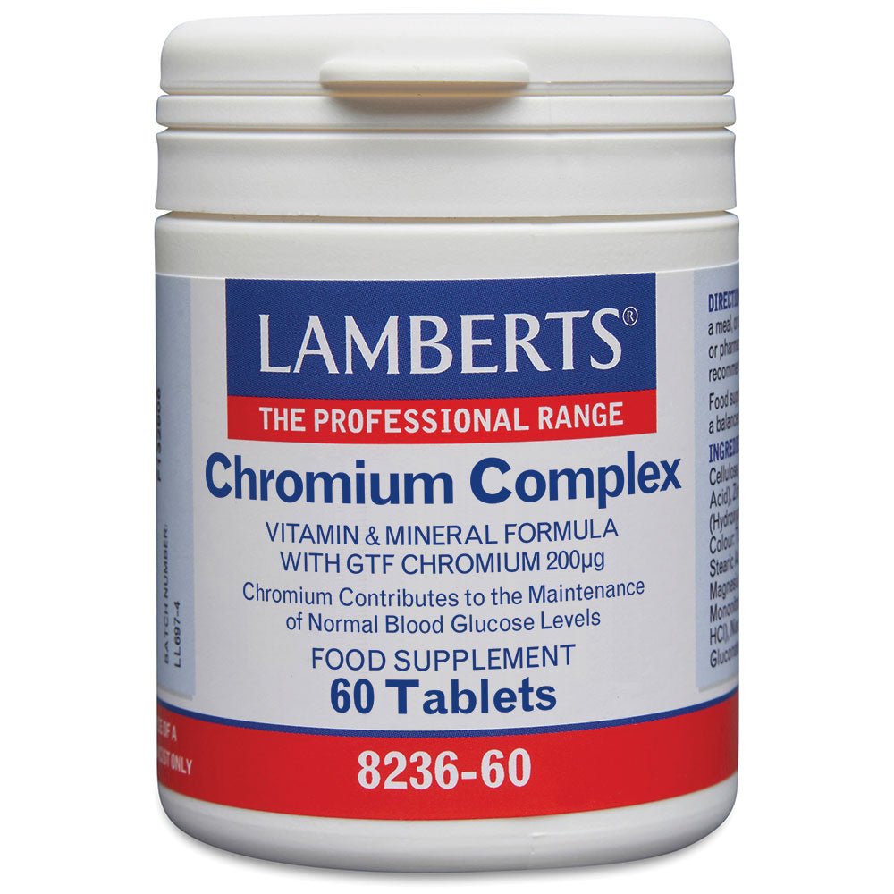 Lamberts Chromium Complex - 60 Tabs