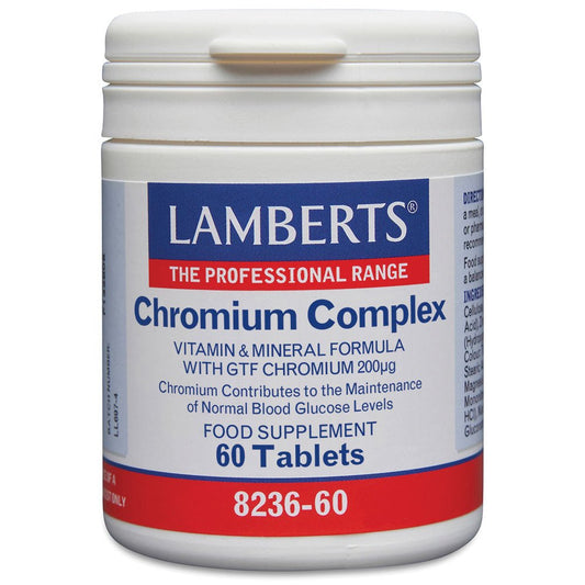 Lamberts Chromium Complex - 60 Tabs