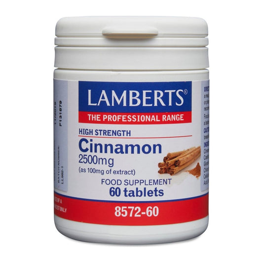 Lamberts Cinnamon 2500mg  - 60 Tabs