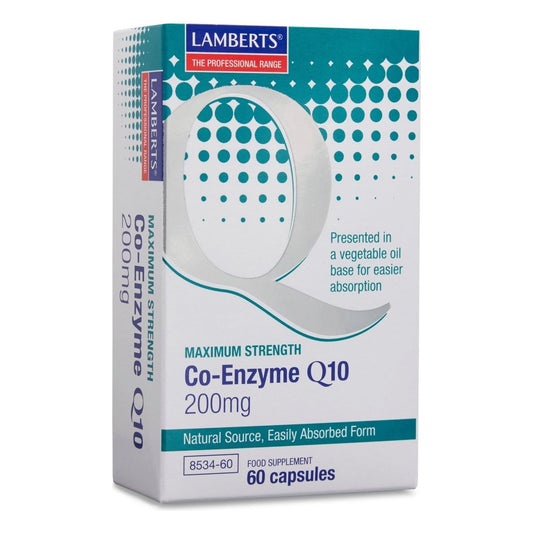 Lamberts Co Enzyme Q 10 200mg  - 60 Caps