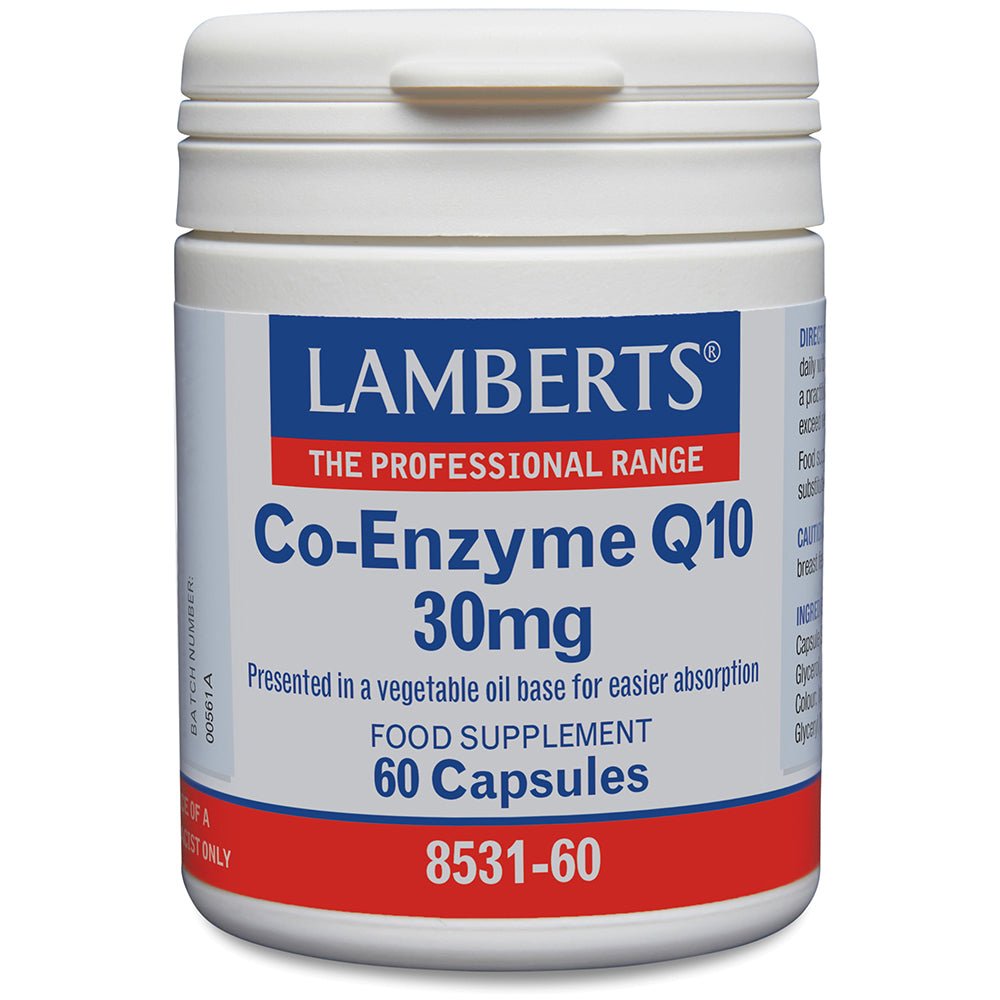 Lamberts Co Enzyme Q 10 30mg  - 60 Caps
