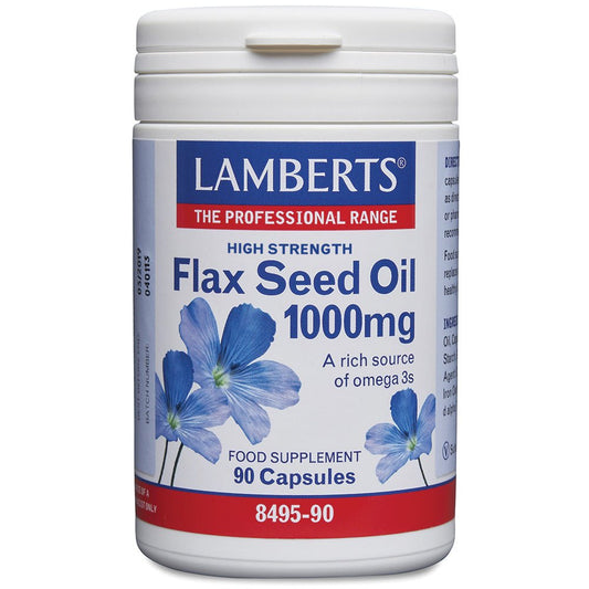Lamberts Flax Seed Oil 1000mg  - 90 Caps