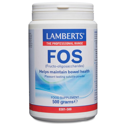 Lamberts Fos (Fructo-Oligosaccharides) - 500g Powder