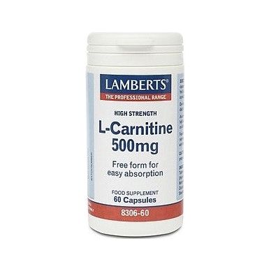 Lamberts L-Carnitine 500mg - 60 caps