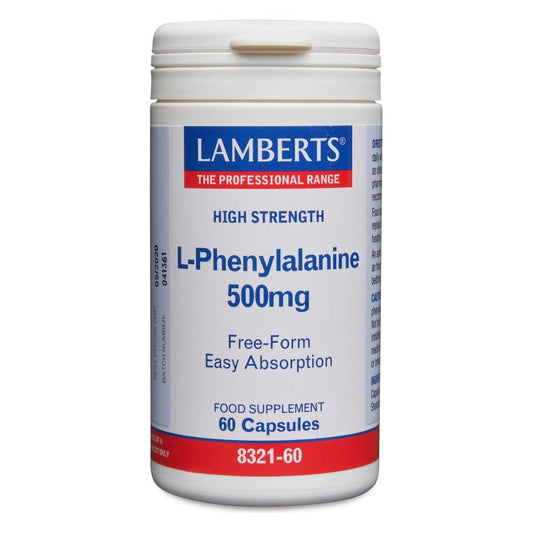 Lamberts L-Phenylalanine 500mg  - 60 Caps