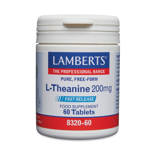 Lamberts L-Theanine 200mg  - 60 caps