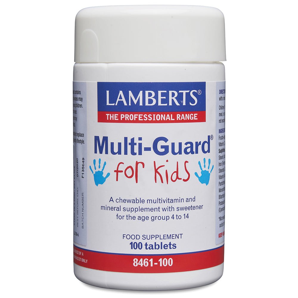 Lamberts Multi-Guard For Kids Aspartame Free - 100 Tabs