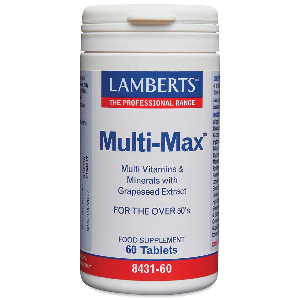 Lamberts Multi-Max For The Over 50'S  - 60 Tabs