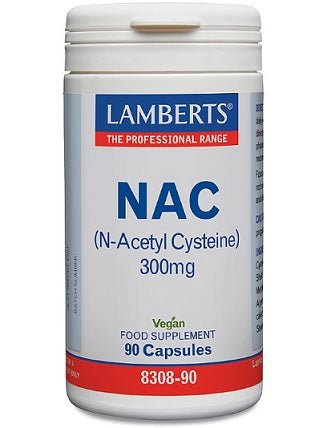 Lamberts N-Acetyl Cysteine (Nac) 300mg - 90 Caps
