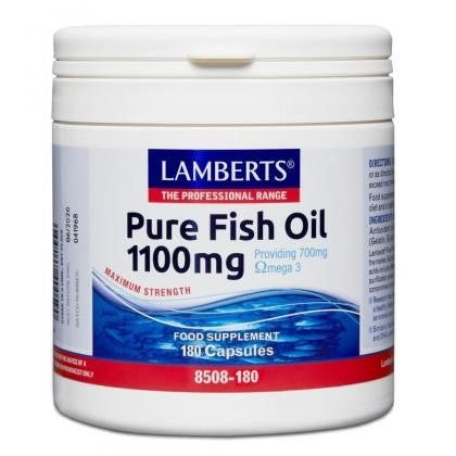 Lamberts Pure Fish Oil 1100mg  - 180 Caps