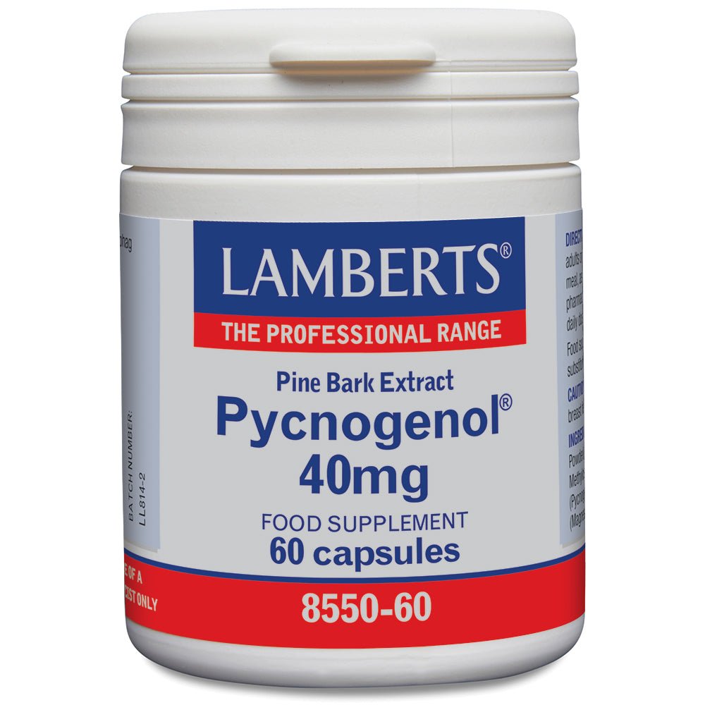 Lamberts Pycnogenol 40mg  - 60 Caps