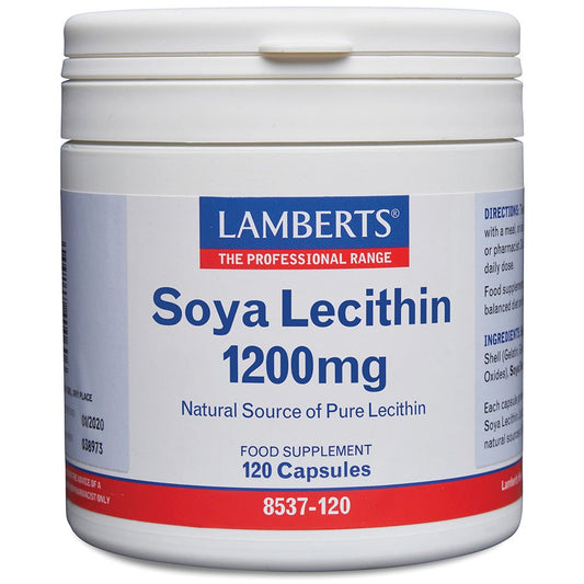 Lamberts Soya Lecithin 1200mg  - 120 Caps