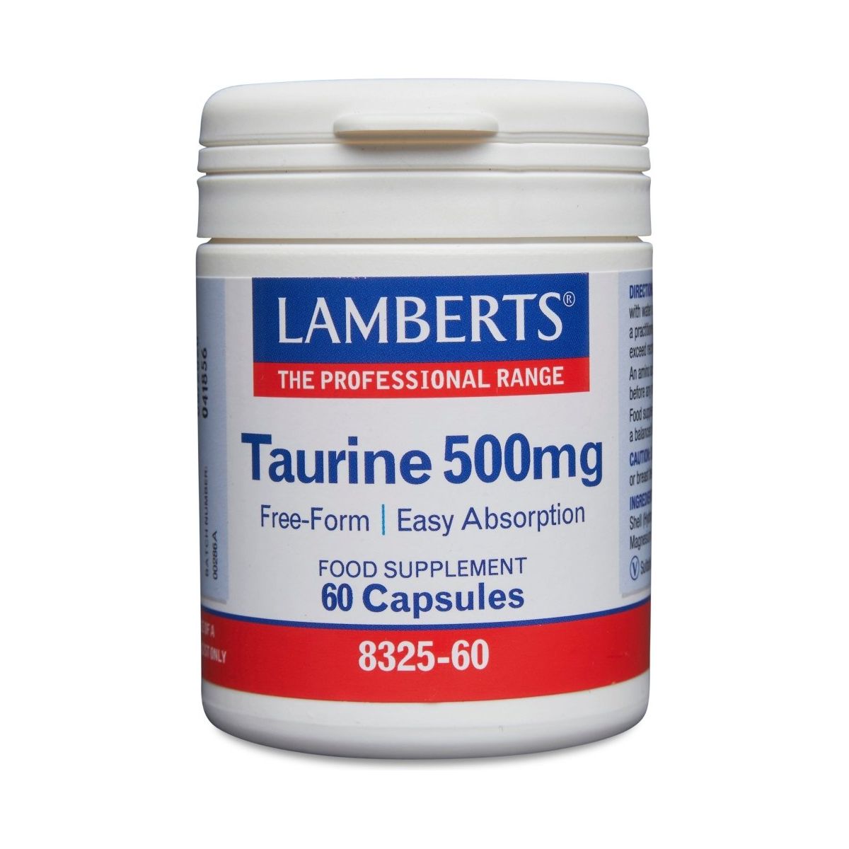 Lamberts Taurine 500mg  - 60 Caps