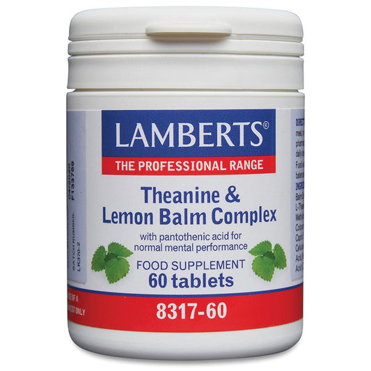 Lamberts Theanine & Lemon Balm Complex - 60 Tabs