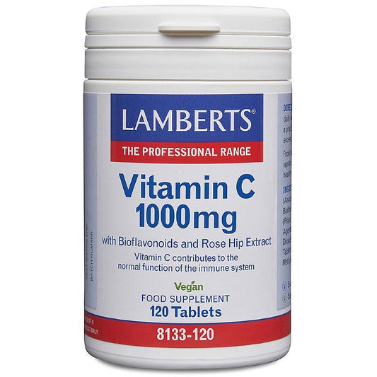 Lamberts Vitamin C 1000mg + Bioflavonoids  - 120 Tabs