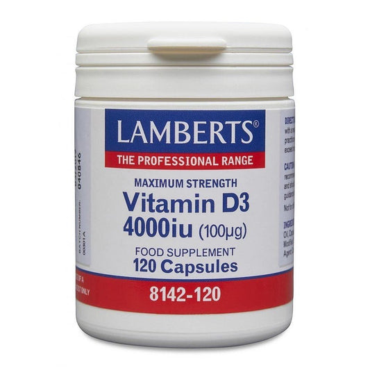 Lamberts Vitamin D3 4000Iu (100µg)  - 120 Caps