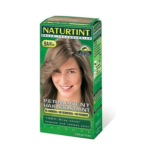 Naturtint Permanent Hair Dye (Colorant) - Ash Blonde 8A - 150ml