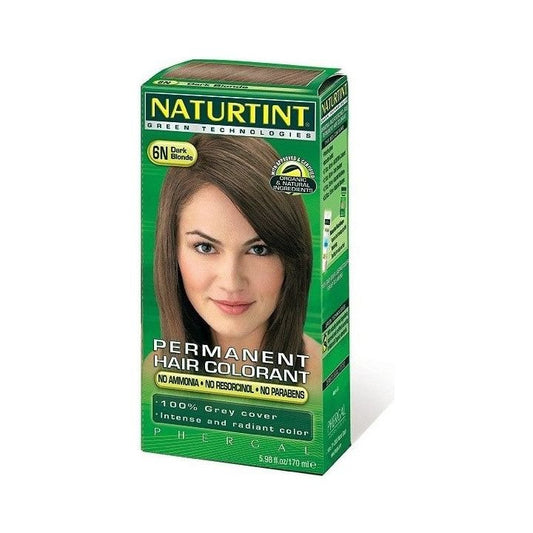 Naturtint Permanent Hair Dye (Colorant) - Dark Blonde 6N - 150ml