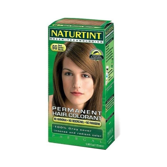 Naturtint Permanent Hair Dye (Colorant) - Dark Golden Blonde 6G - 150ml