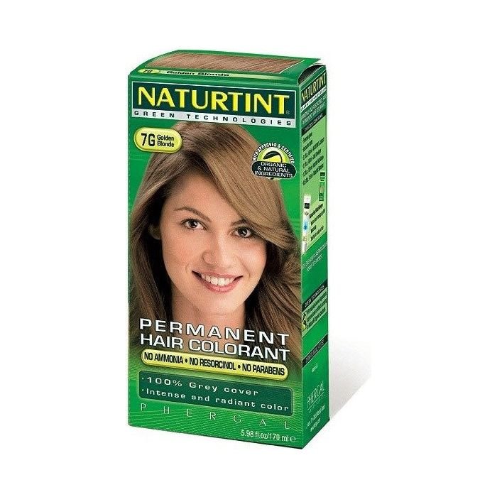 Naturtint Permanent Hair Dye (Colorant) - Golden Blonde 7G - 150ml