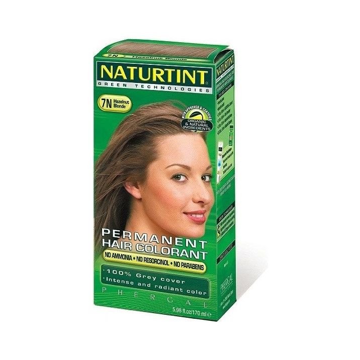 Naturtint Permanent Hair Dye (Colorant) - Hazelnut Blonde 7N - 150ml