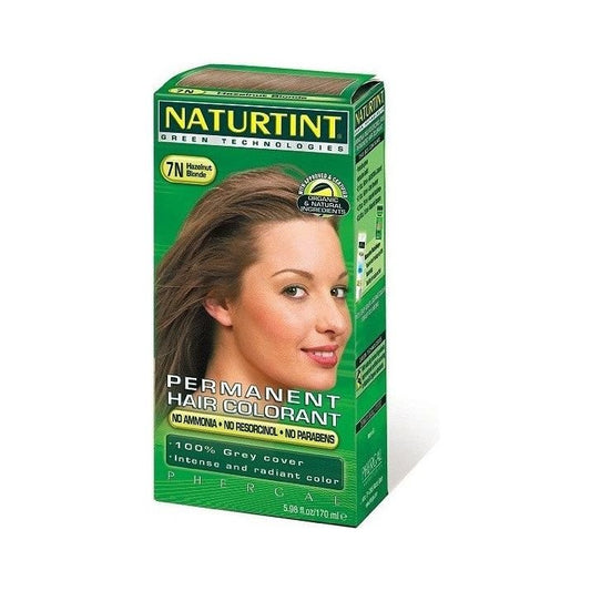 Naturtint Permanent Hair Dye (Colorant) - Hazelnut Blonde 7N - 150ml