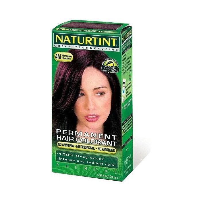 Naturtint Permanent Hair Dye (Colorant) - Mahogany Chestnut 4M - 150ml